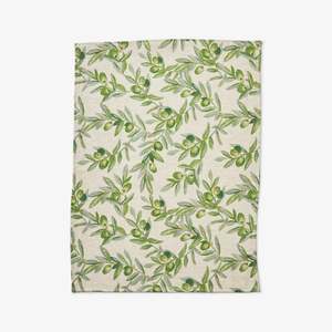Bonnie and Neil Tea Towel | Olive