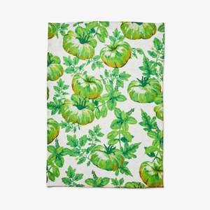Bonnie and Neil Tea Towel | Heirloom Green