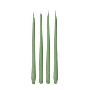 Taper Candle | Green | 35cm