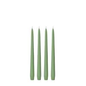 Dining Tableware: Taper Candle | Green | 25cm