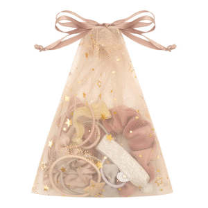 Mimi Lula Kids Accessories: Mimi & Lula Sparkle Pouch | Pink