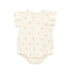 Jamie Kay | Organic Cotton Sage Onepiece | Thelma Parchment