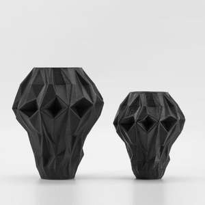 Sale: Hedron Vase | Ebony