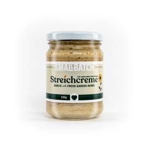 Streichcreme - Garlic with Fresh Garden Herbs - 235gm