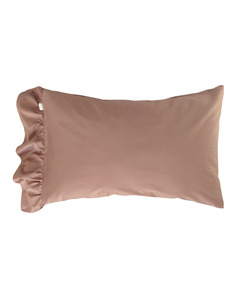 Pair of Pillowcases - Hot Chocolate Ruffle