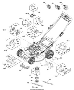Walk Behind Mowers Blades Adaptors Discs: Victa 770199 KIT-FAN MOTOR - obsolete