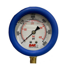 Compressor Spare Parts: 2.5” Gauge Boot - Blue
