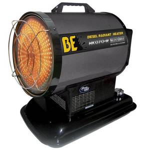 New Equipment Radiant Heaters: Be 21Kw Diesel Radiant Heater 70000Btu