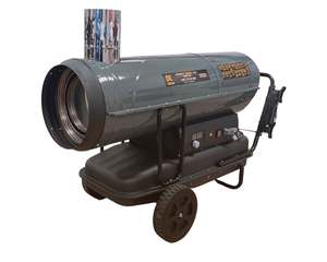 New Equipment Fan Forced Heaters: Be Indirect Diesel Heater 50kW 170,000 BTU