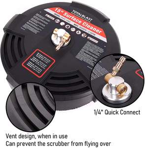 Pressure Cleaner Accessories: Surface Cleaner 15" #BAR1501