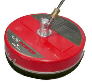 Pressure Cleaner Accessories: Flat Surface Cleaner - 12" Whirl -A-Way