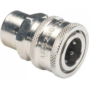 Waterblaster Couplings Fittings: 3/8QC x 1/4BSPF