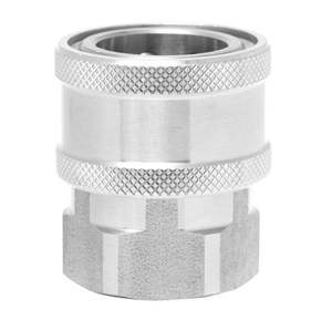 Waterblaster Couplings Fittings: Coupler Stainless Steel ARS350 3/8" BSPF - Aftermarket
