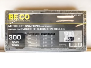 Waterblaster Couplings Fittings: Grab N Go Kit - Metric Ext.Snap Ring Assortments