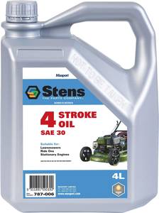 Stens 4-Stroke Oil Sae30 - 4 Litres