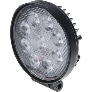 Lighting: OEX - LED Worklight 9 Led Flood Beam Round 12/24v 1350 Lumens