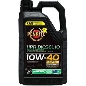 Penrite HPR Diesel 10 Semi Synthetic 10W-40 Engine Oil 5L