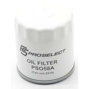 Workshop Equipment Hardware Consumables: PSO58A - Proselect Oil Filter Spin On