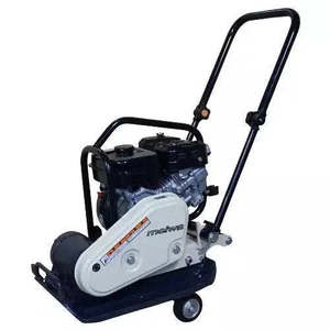 Concrete Cutters Compactors And Rammers: Meiwa Plate Compactor HP60TP W/ Wheel Kit (GX120)