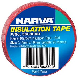 Consumables Electrical: 56830RD - Narva Adhesive Pvc Insulation Tape
