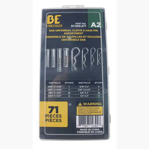 Consumables Hardware: Grab N Go Kit - Clevis & Hitch Pin Assortment