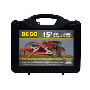 Hand Tools: BE Booster Cable - 14mm/4.6m (600amp/ 1 Gauge)