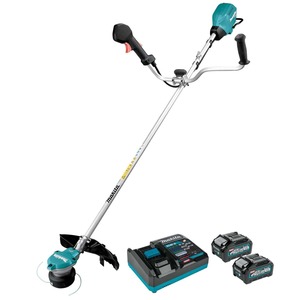 Makita 40v 80v X2 Xgt Combo Kit Battery Redemption: Makita Ur002Gm201 40Vmax Xgt Bike Handle Brush Cutter - Kit