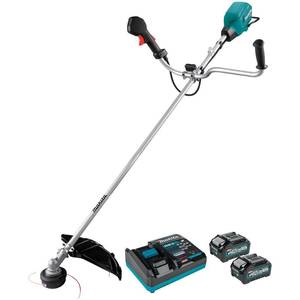 Makita 40v 80v X2 Xgt Combo Kit Battery Redemption: Makita Ur006Gm201 40Vmax Xgt Bike Handle Brush Cutter - Kit