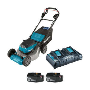 Makita #DLM465PT2 18Vx2 36V 18" Metal Self-Propelled Mower - Kit