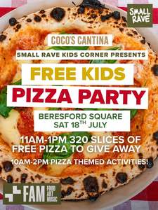 FREE PIZZA PARTY IN BERESFORD SQ