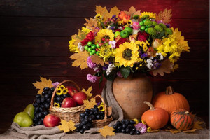 Autumn still life Smart Art Design