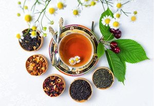 Products: Various kinds of tea Smart Art Design