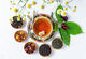Various kinds of tea Smart Art Design