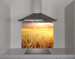 Products: DIY Splashback Wheat field Smart Art Design