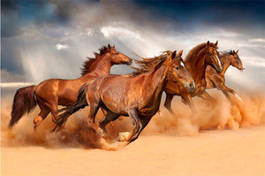 Products: Running Horses Smart Art Design