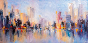 Products: Skyline city view Smart Art Design