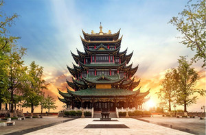 Ancient architecture temple pagoda Smart Art Design