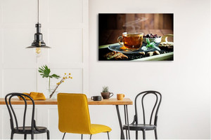 Products: Glass Art Tea cup Smart Art Design