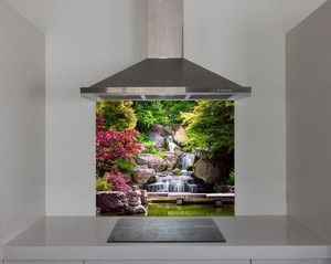 Products: DIY Splashback Green Garden Smart Art Design