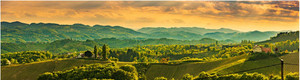 Products: Panorama of South Styria Vineyards landscape Smart Art Design