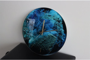 Products: Glass Clock Coral reef 360mm Smart Art Design