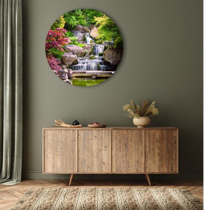 Products: Glass Art Green Garden Smart Art Design