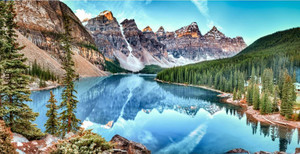 Products: Moraine lake panorama Smart Art Design