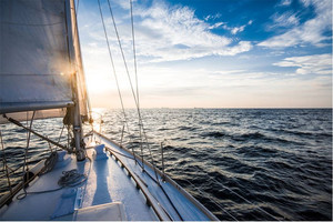 Products: Sailing at sunset Smart Art Design