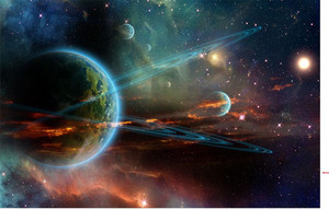 Products: Twin Ring Giant Smart Art Design