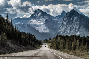 Products: Road to the mountain Smart Art Design