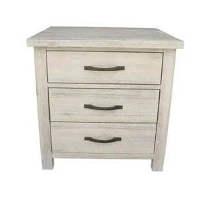 Bedroom: Belle 3 Drawer Bedside