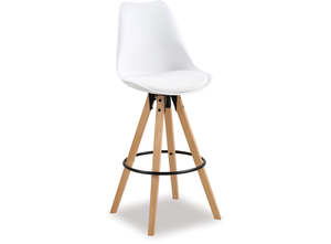Dining Room: Dima White Barstool