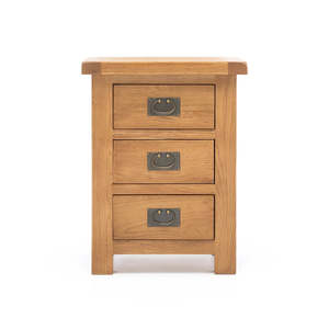 Bedside Tables: Salisbury 3 Drawer Bedside