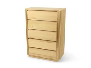 Carolina 5 Drawer Tallboy